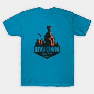 Bryce Canyon National Park Retro Vintage Design T-Shirt